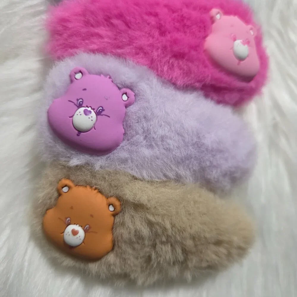 Care Bears Plush Hair Clips